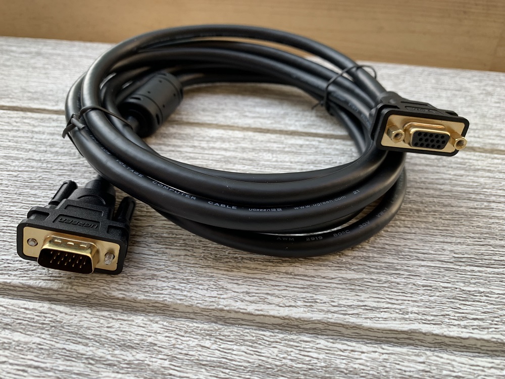 new  - Cáp VGA nối dài 3m Chính hãng UGREEN 30745 - UGREEN 30745