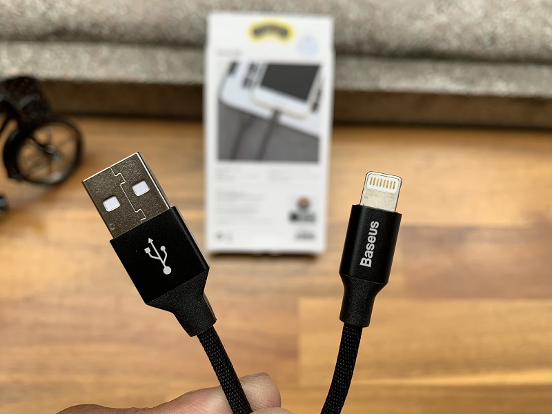 Dây sạc điện thoại Iphone 2A BASEUS 1.2m - Chính hãng cao cấp