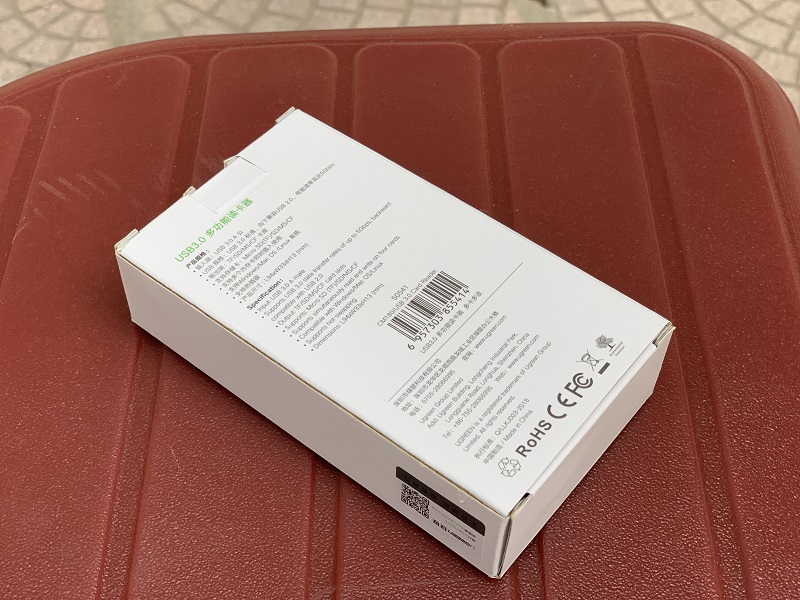 new - Đầu Đọc Thẻ SD/TF/CF/MS Chuẩn USB 3.0 Ugreen 50541
