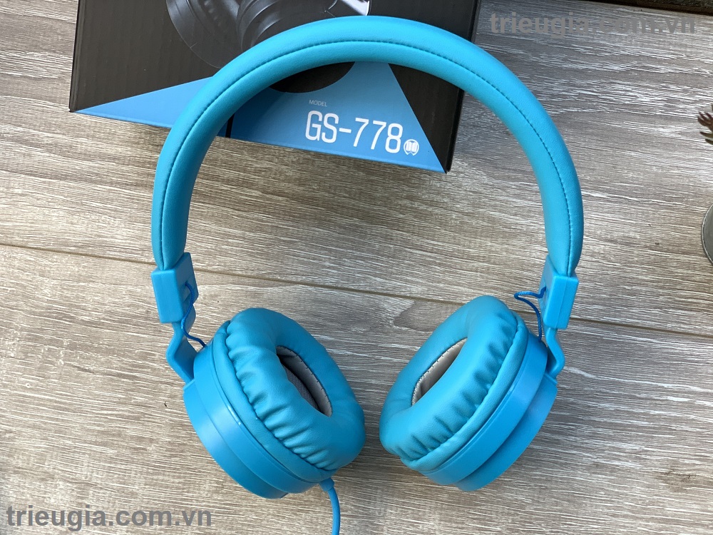 Tai nghe Gorsun GS-778 - Chính hãng - Xanh trời
